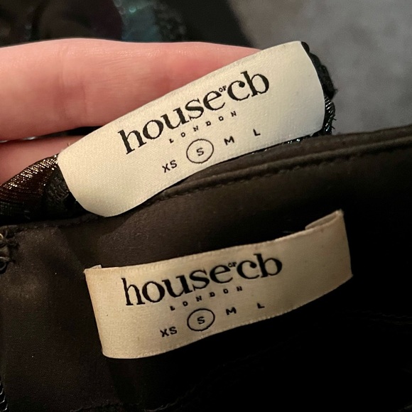 House of CB Miranda Bustier Draped Overlay Dress - Picture 8 of 8